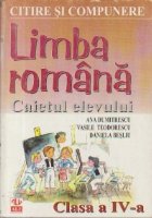 LIMBA ROMANA CAIETUL ELEVULUI CLASA