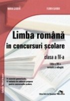 Limba romana concursuri scolare Clasa