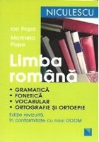 Limba romana Gramatica fonetica vocabular