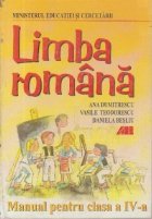 LIMBA ROMANA MANUAL PENTRU CLASA