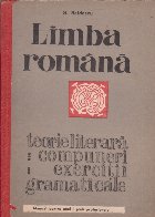 Limba Romana Manual pentru anul