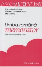 Limba romana Memorator pentru clasele