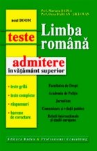 Limba romana pentru admitere in invatamantul superior (conform DOOM 2)