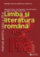 Limba literatura romana Manual pentru