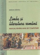 Limba literatura romana manual pentru