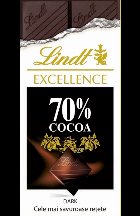 Lindt Excellence 70% cacao dark: