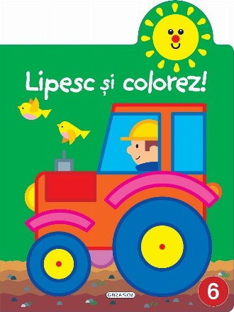 Lipesc si colorez! Numarul 6