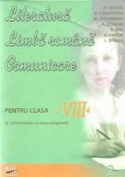 Literatura Limba romana Comunicare Pentru