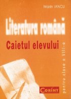 Literatura romana caietul elevului clasa