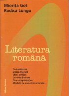 LITERATURA ROMANA: COMUNICARE OPERA LITERARA