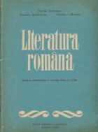 Literatura romana Manual experimental pentru