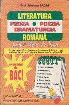 Literatura Romana Proza Poezia Dramaturgia