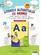 Literele alfabetului cu Aramis. Planse didactice cu litere mari si mici de tipar pentru clasa pregatitoare. 32