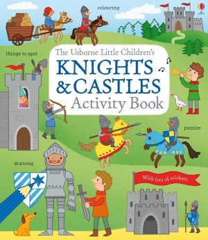 Little children's knights and castles activity book