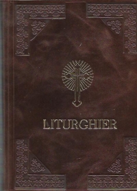 Liturghier - Dumnezeiasca Liturghie a Celui Intre Sfinti Parintelui Nostru Ioan Gura de Aur (Coperti din piele, Format A5)