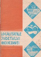 Localitatile judetului Mehedinti