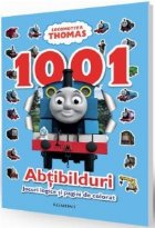 Locomotiva Thomas - 1001 Abtibilduri. Jocuri logice si pagini de colorat