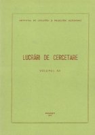 Lucrari de cercetare, Volumul al XII-lea