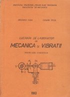 Lucrari laborator Mecanica Vibratii Pentru