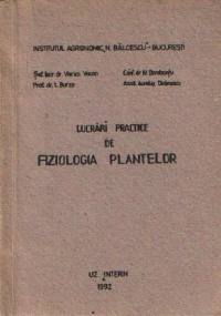 Lucrari practice de fiziologia plantelor