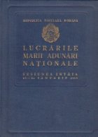 Lucrarile Marii Adunari Nationale -  sesiunea intaia 23-24 ianuarie 1953 (Stenograma)