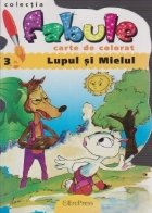 Lupul mielul Carte colorat (Colectia