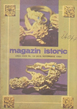 Magazin Istoric, Nr. 12/Decembrie 1984