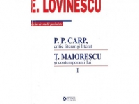 T. Maiorescu si contemporanii lui, vol. I