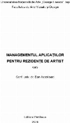 Managementul aplicaţiilor pentru rezidenţe artist