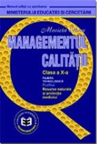 Managementul calitatii Manual pentru clasa