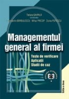 Managementul general firmei Teste verificare