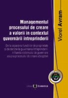 Managementul procesului creare valorii contextul