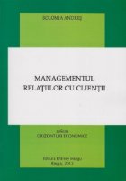 Managementul relatiilor cu clientii