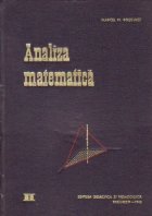 Manual analiza matematica Volumul lea