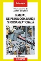 Manual de psihologia muncii si organizationala