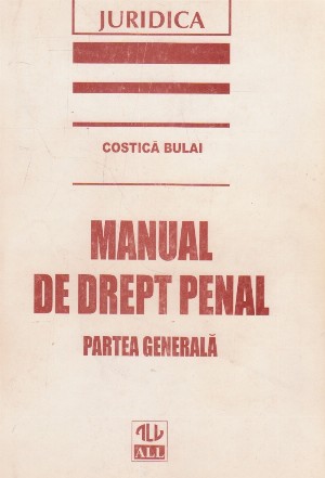 Manual de drept penal. Partea generala