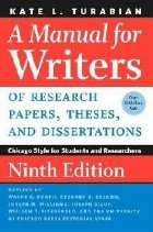 Manual for Writers Research Papers