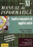 Manual informatica pentru clasa Informatica