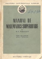 Manual matematici superioare Pentru uzul