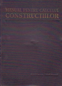 Manual pentru calculul constructiilor