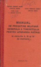 Manual pregatire militara generala tineretului