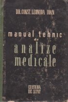 Manual tehnic analize medicale