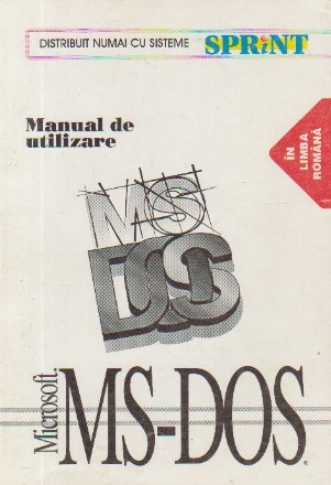 Manual de utilizare pentru sistemul de operare MS-DOS