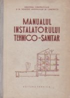 Manualul instalatorului tehnico sanitar