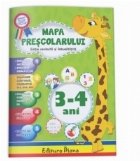 Mapa prescolarului 3 - 4 ani