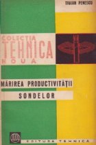 Marirea productivitatii sondelor