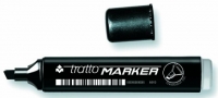 Marker Tratto, varf tesit, rosu