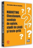 Marketing chestionare sondaje opinie studii