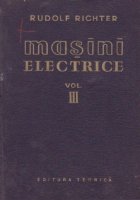 Masini electrice Volumul III lea