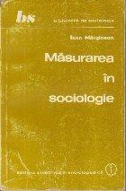 Masurarea sociologie